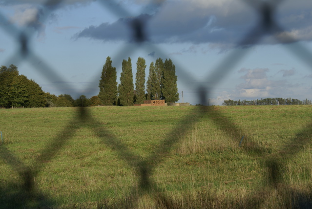 Photograph Through Airfield Fences