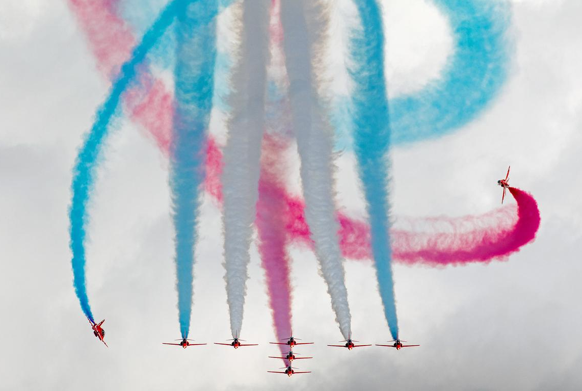 Royal Air Force The Red Arrows Aerobatic Display Team