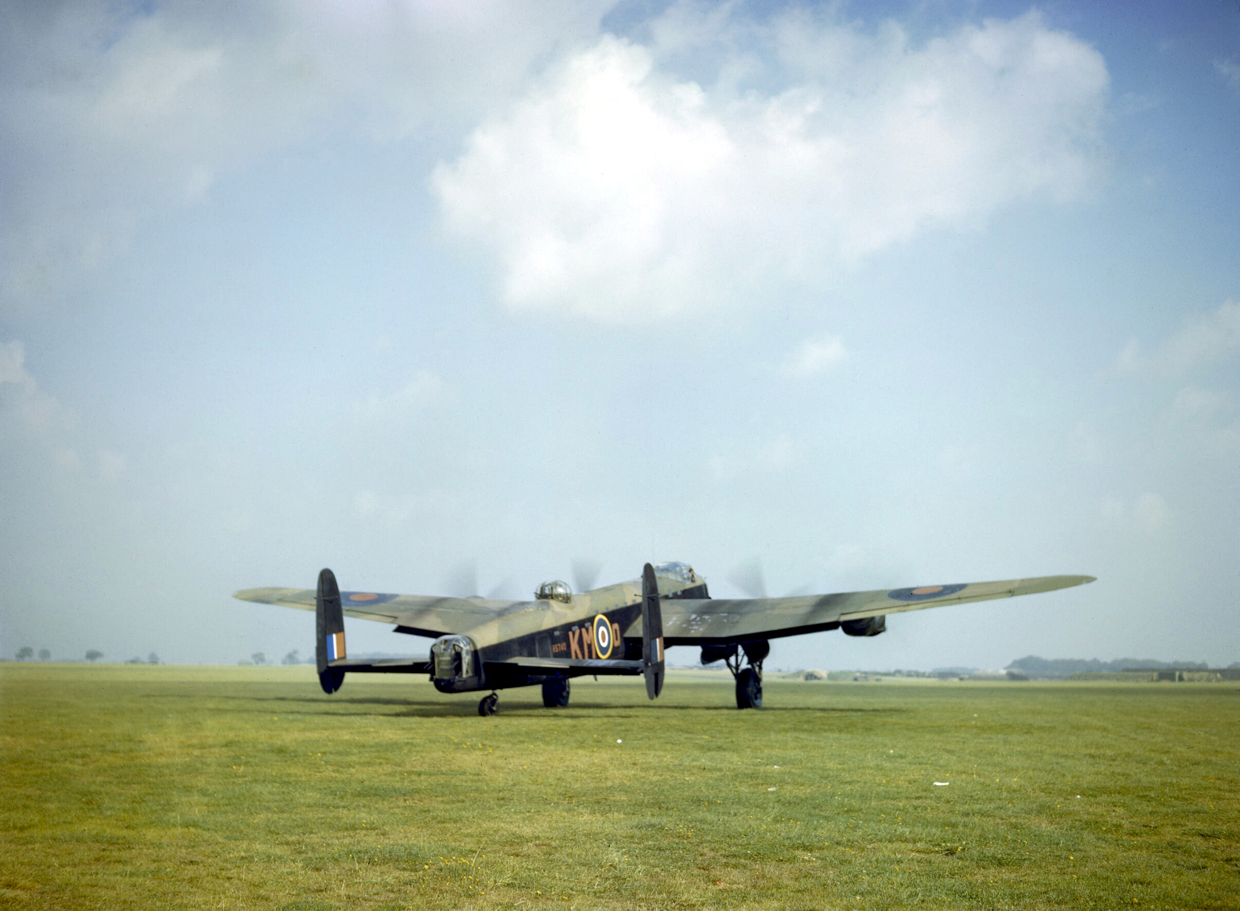 Avro Lancaster Mk I R5740 of No. 44 Squadron at Waddington, 1942