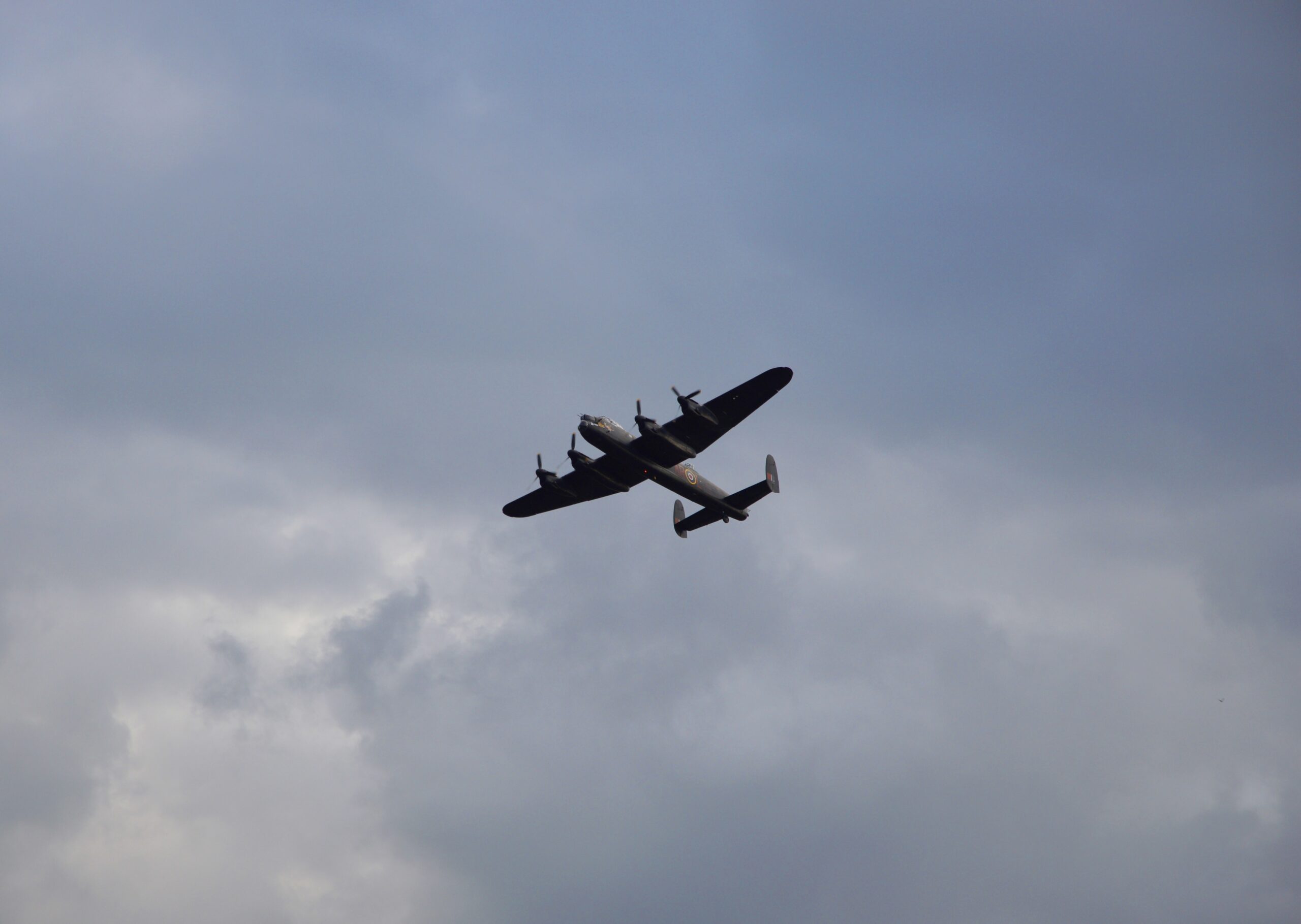 Avro Lancaster PA474 in flight