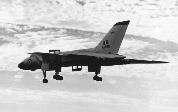 Avro Vulcan B.1 XA890 in 1955