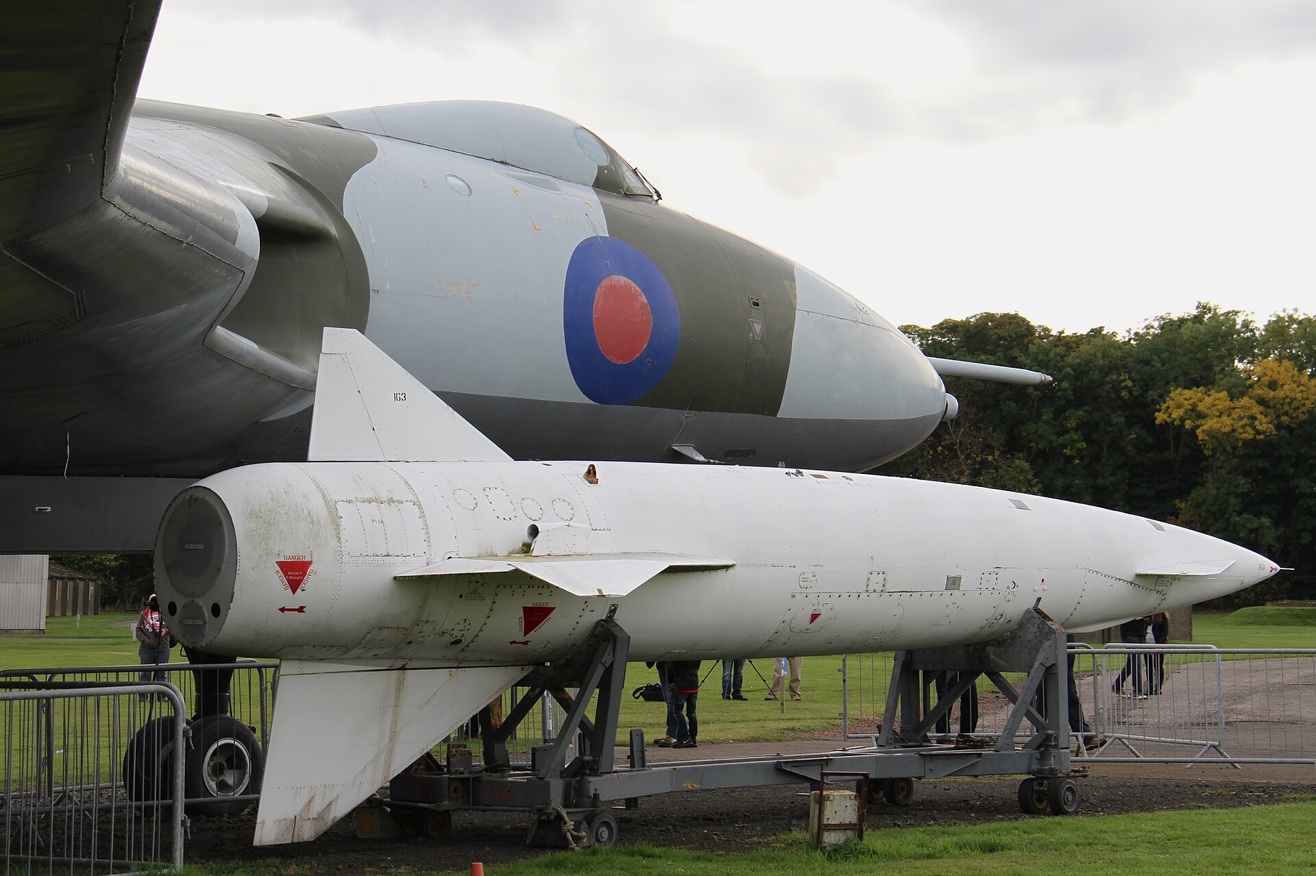 Avro Vulcan B.2A XM597 preserved at the National Museum of Flight, East Fortune