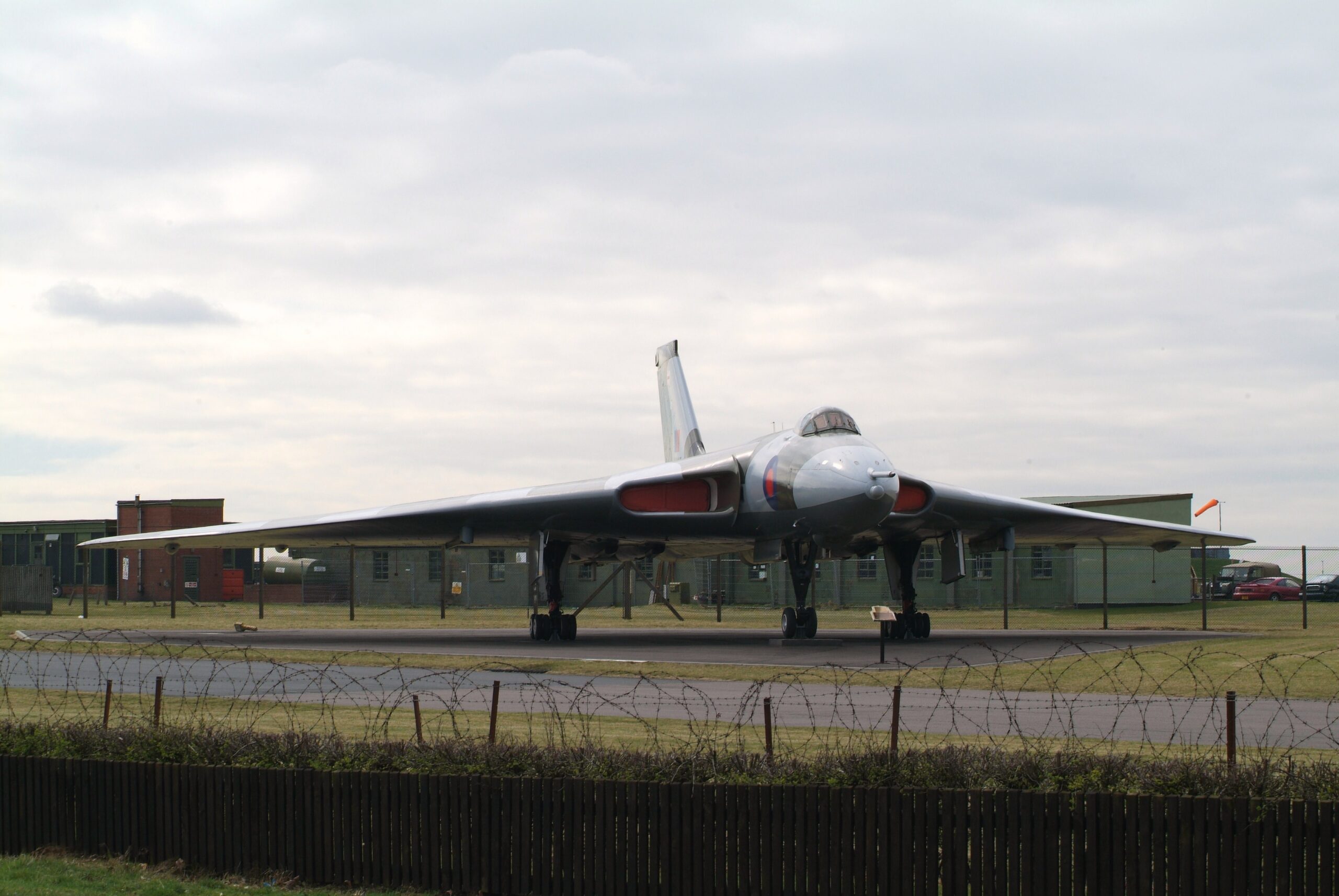 Avro Vulcan B.2 XM607 preserved at RAF Waddington