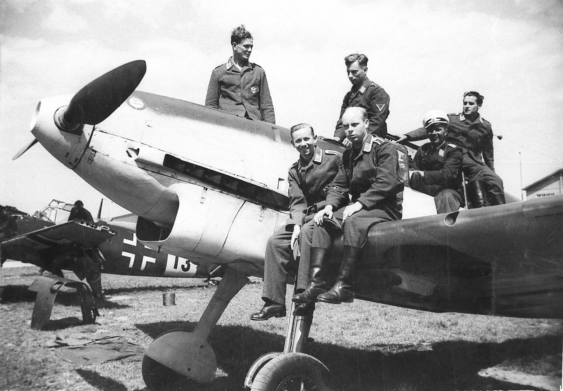 An early Messerschmitt Bf 109 D at Schwechat near Vienna in 1940