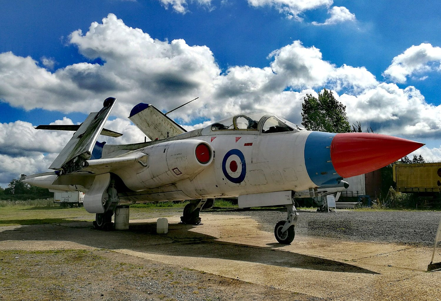 A Buccaneer S.1 at the Gatwick Aviation Museum