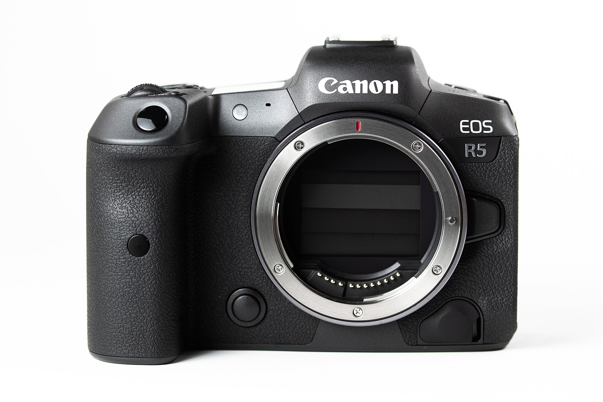 Canon EOS R5 mirrorless camera body with RF mount