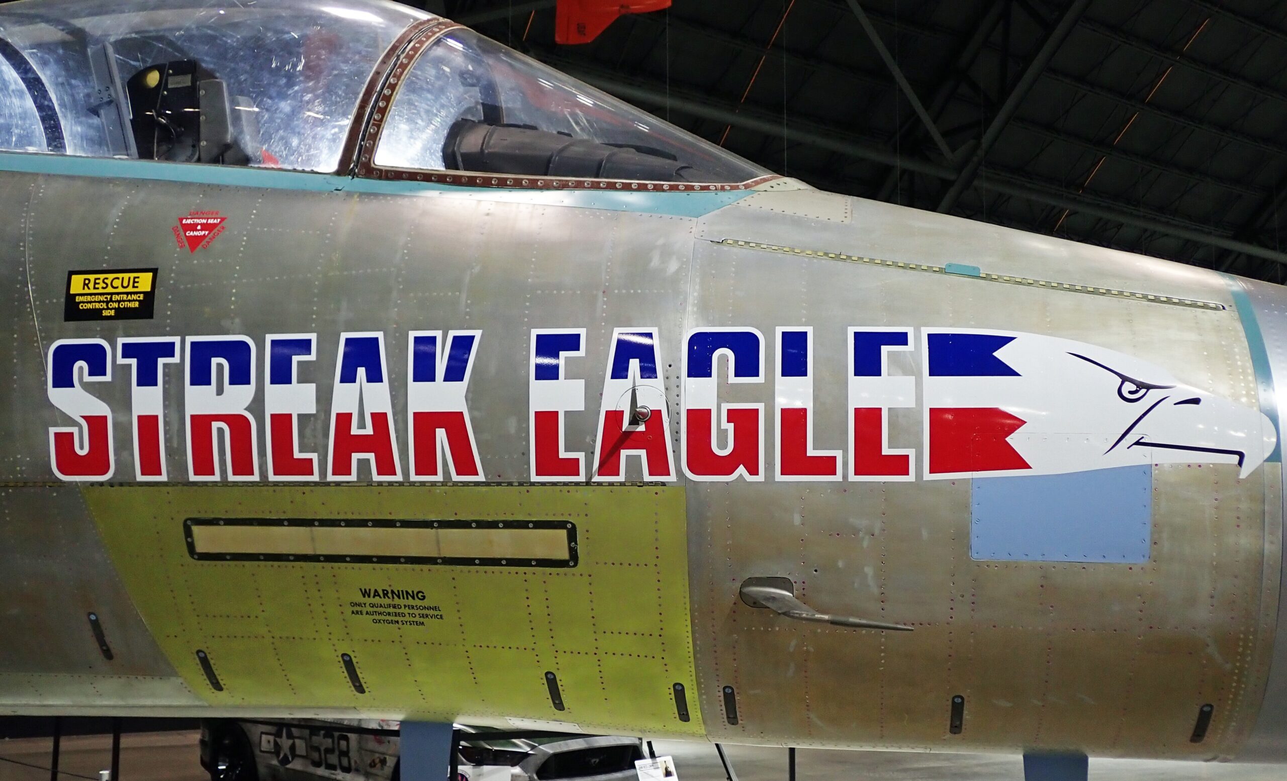 Streak Eagle titles on the record-breaking McDonnell Douglas F-15A