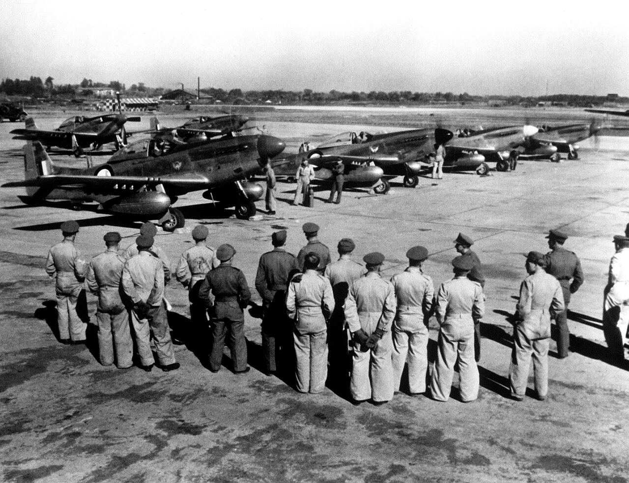 F-51D Mustangs of No. 2 Squadron SAAF in Korea