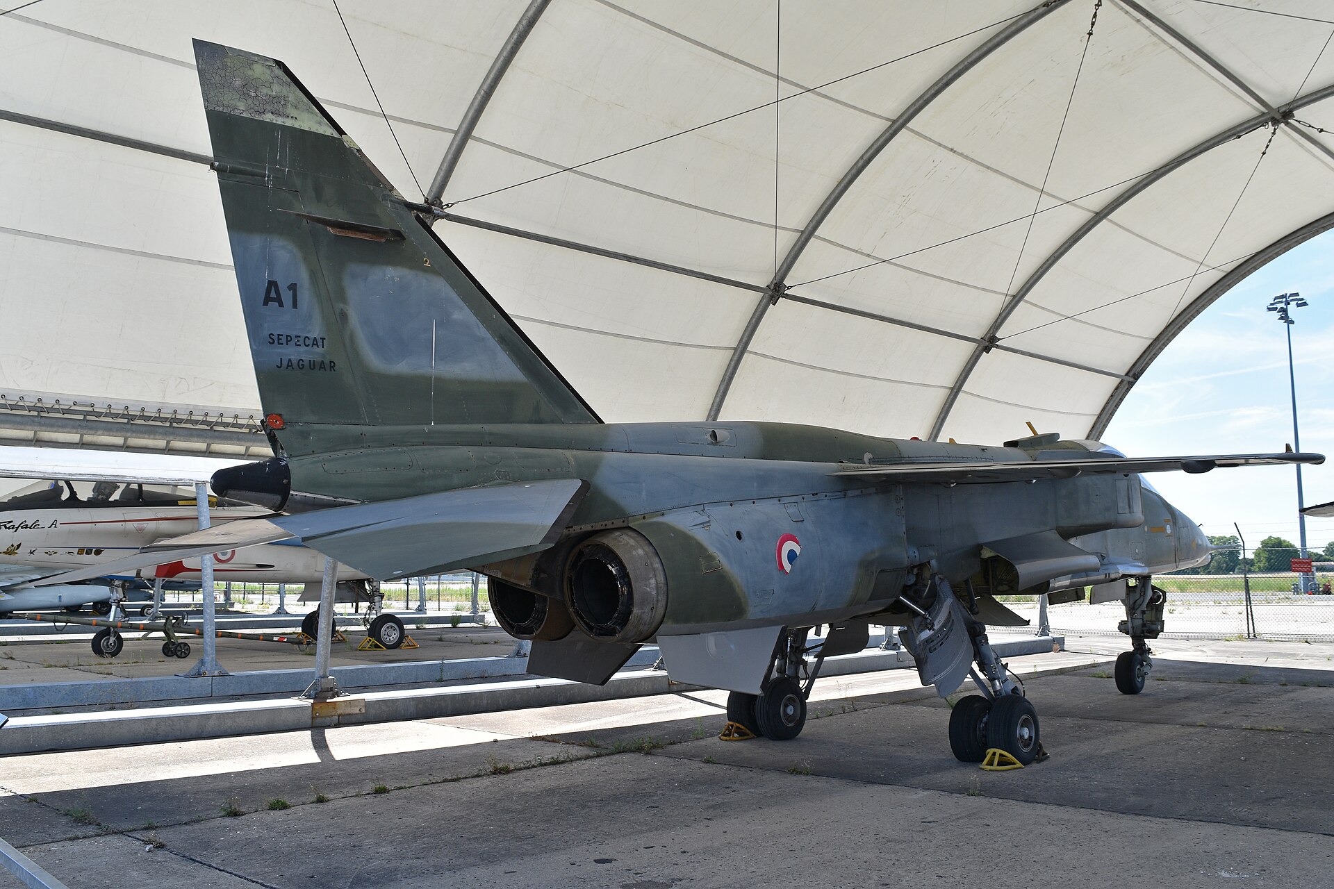 French Armee de l&rsquo;Air SEPECAT Jaguar A single-seat strike aircraft
