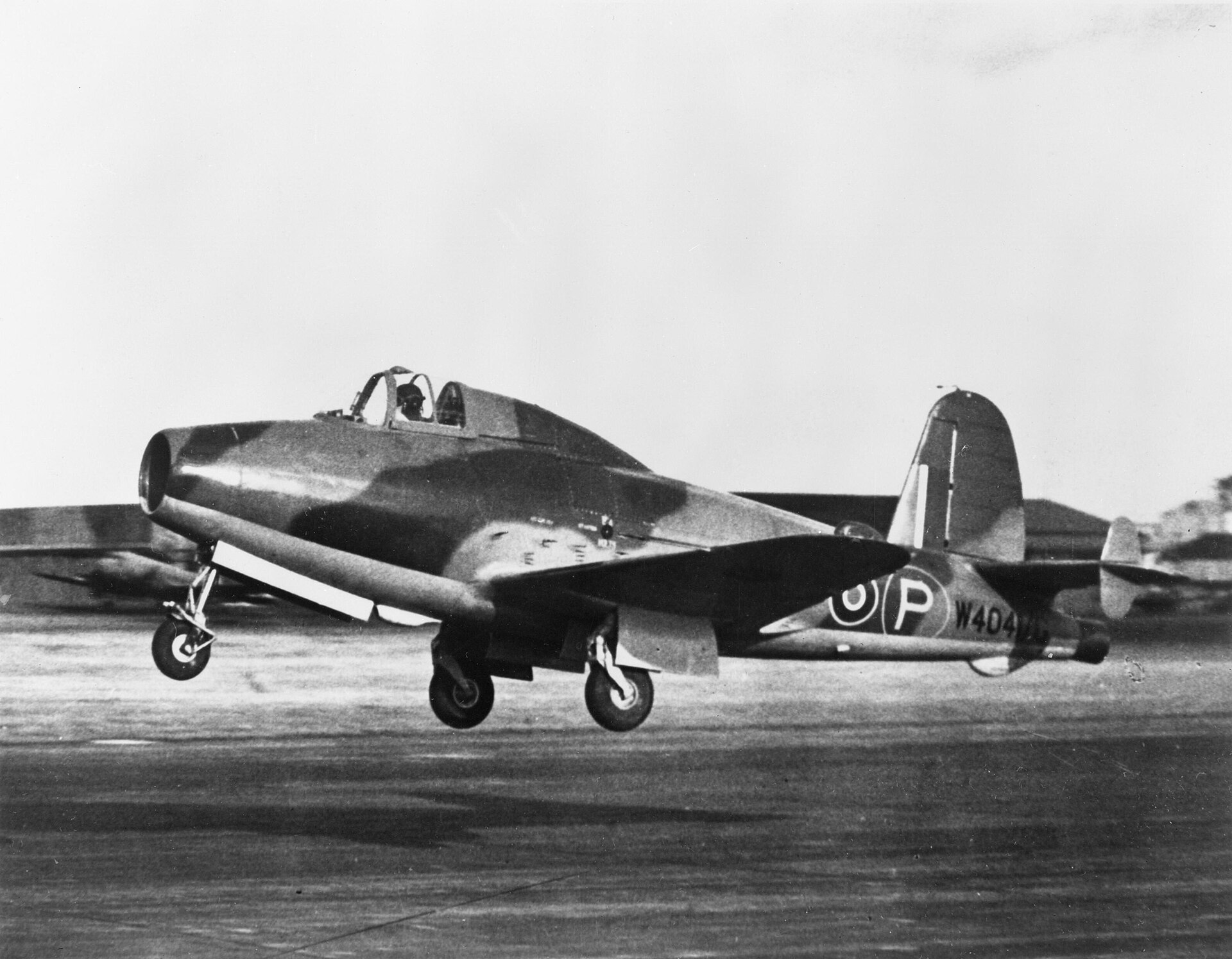 The Gloster E.28/39, the first British jet aircraft
