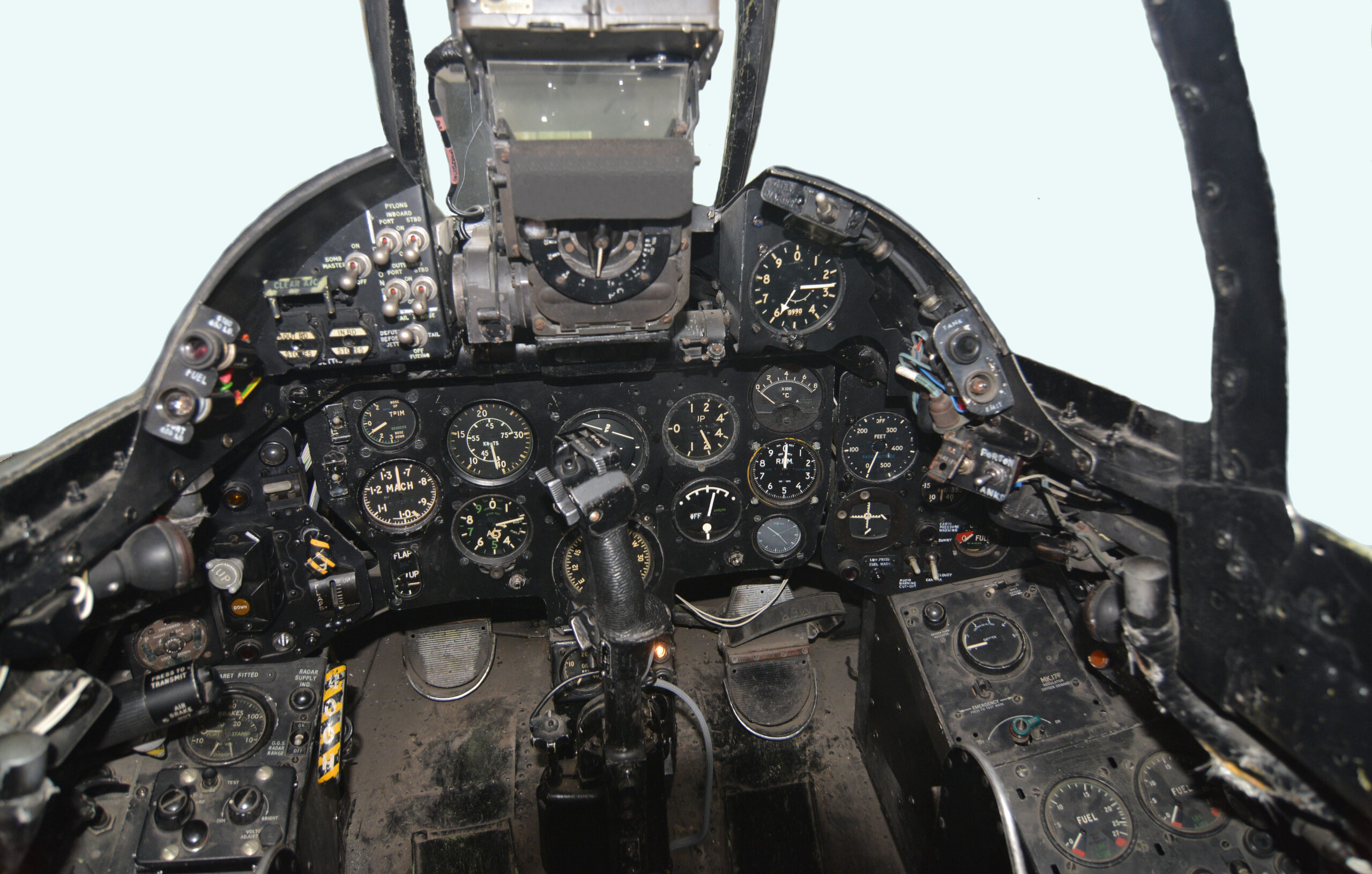 A preserved Hawker Hunter F6 showing the type’s classic swept lines