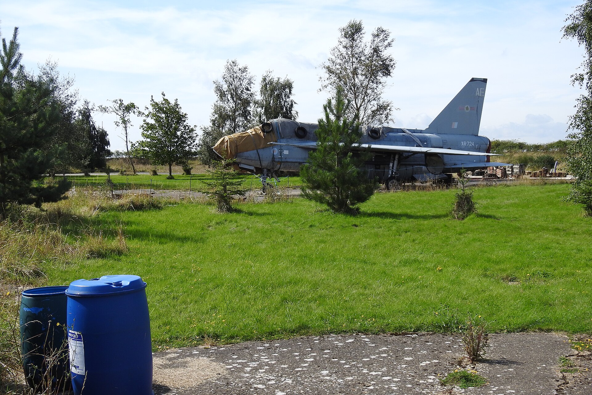 Preserved English Electric Lightning F.6 XR724