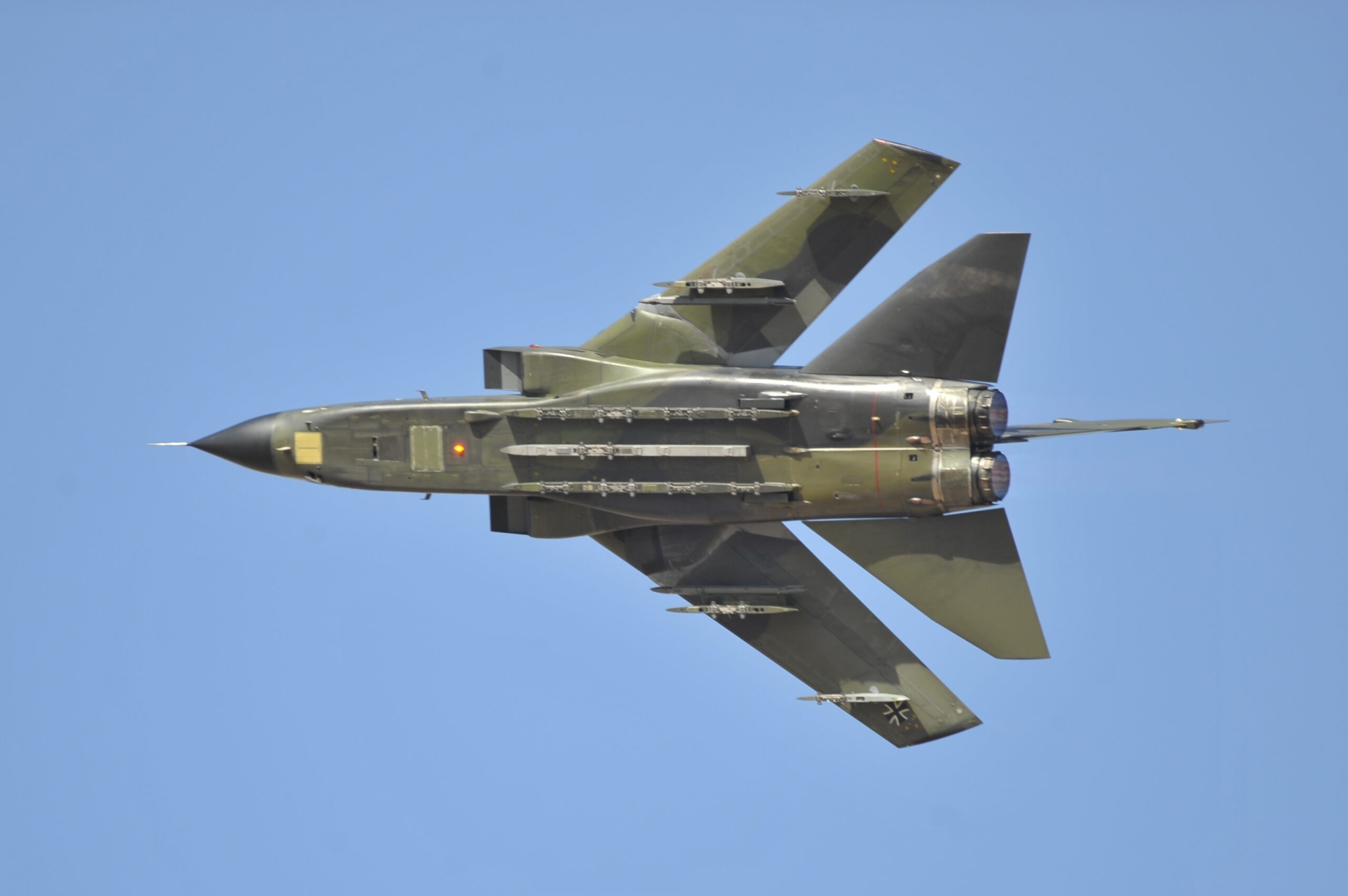A German Luftwaffe Panavia Tornado in flight