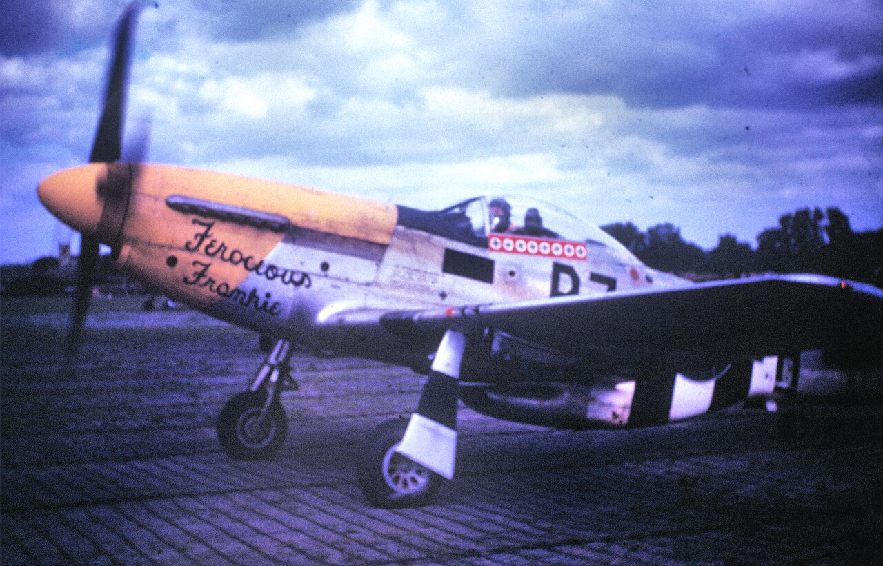 P-51D Mustang 44-13704 of the 361st Fighter Group at RAF Bottisham