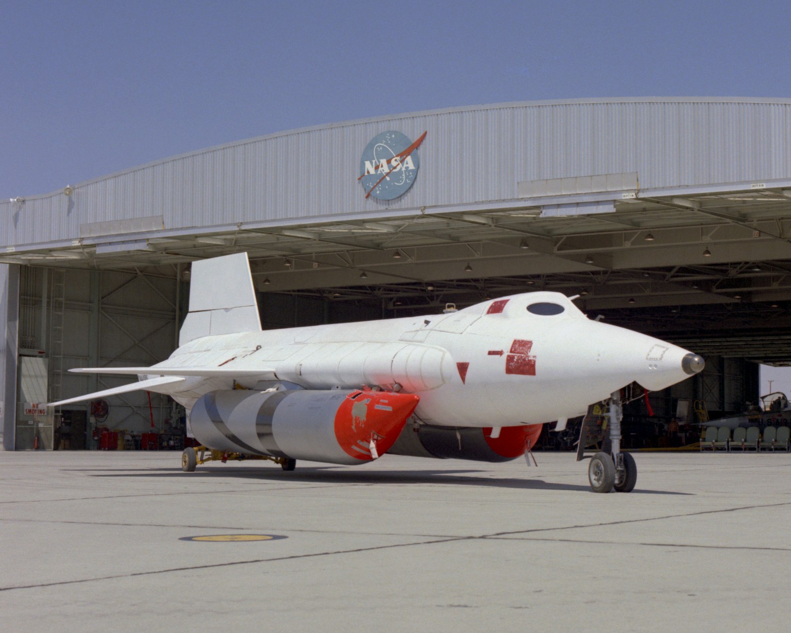 X-15A-2 carrying its two large external propellant tanks